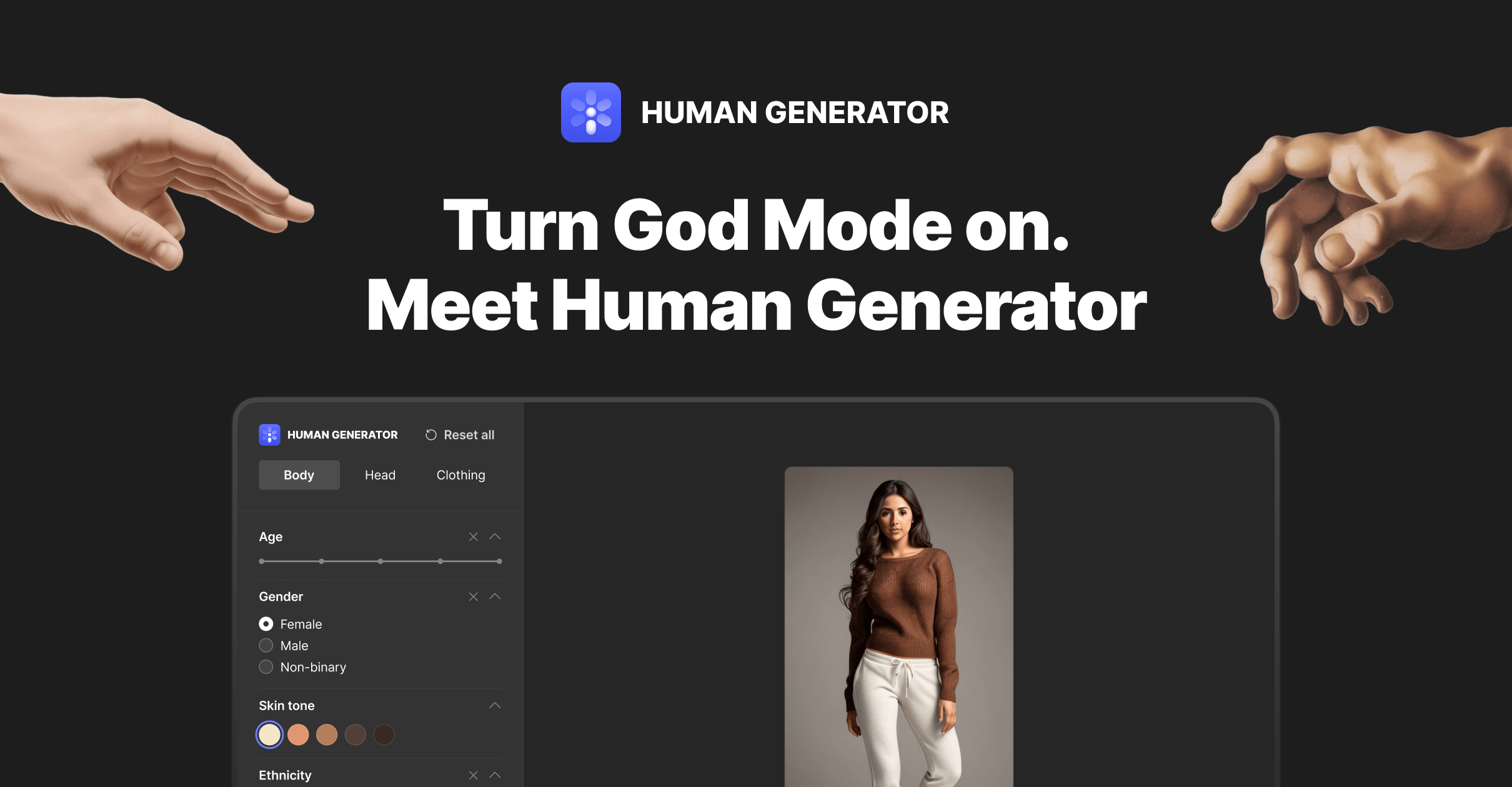 AI Human Generator – Generate and Modify People Online